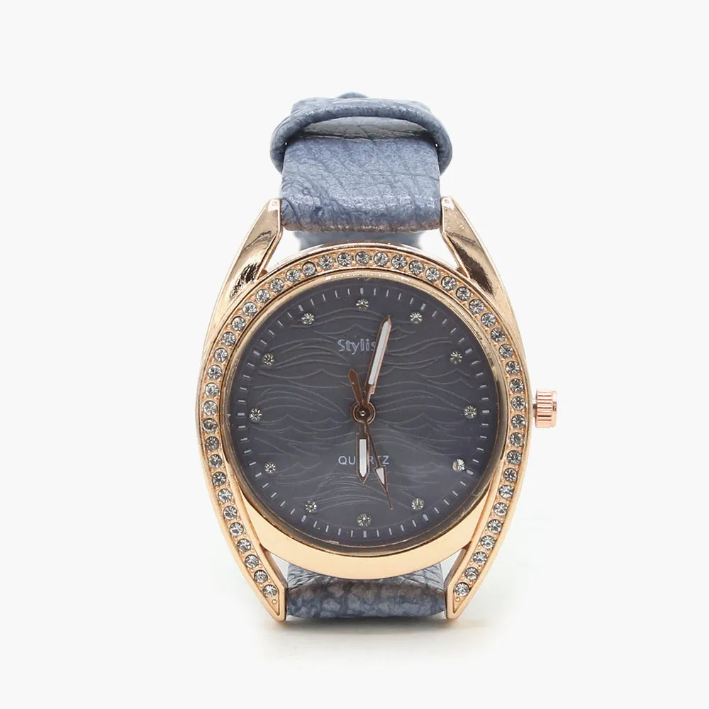 Women's Stylish Belt Watch - Grey