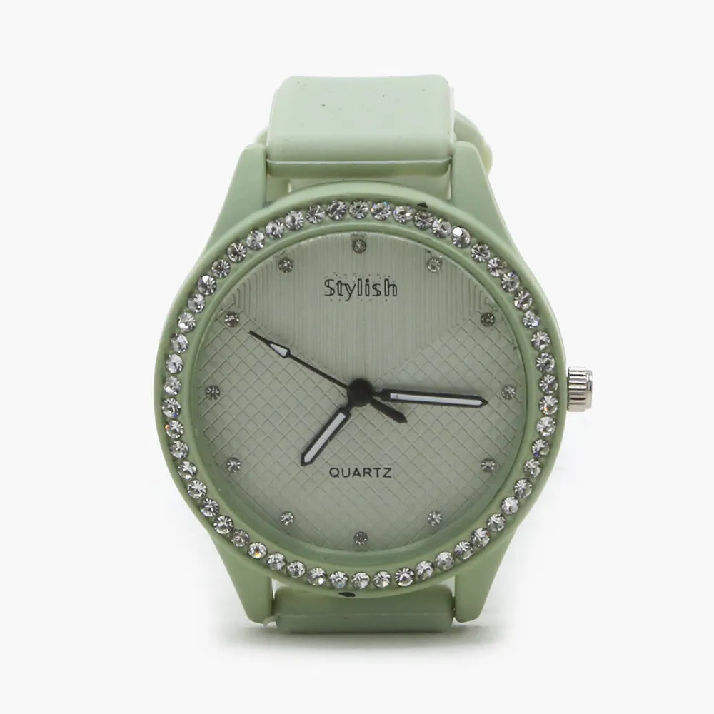 Women's Stylish Belt Watch - Sea Green