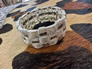 Woven Luxe Cuff Bracelet