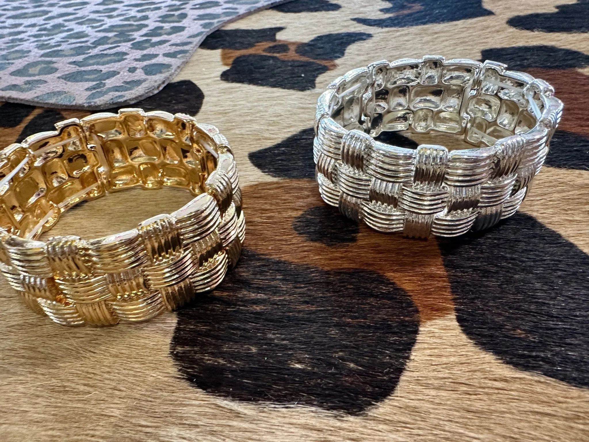 Woven Luxe Cuff Bracelet